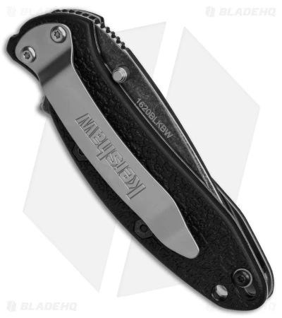 Kershaw Scallion Assisted Opening Knife Black (2.25" Blackwash) 5 Kershaw Scallion Assisted Opening Knife Black (2.25" Blackwash) - Image 3