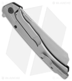 Kershaw Strata Cleaver Frame Lock Knife Black G-10 (4" Stonewash) 2078 -Kershaw Store Kershaw Strata Cleaver Knife Black SW BHQ 178511 jr side