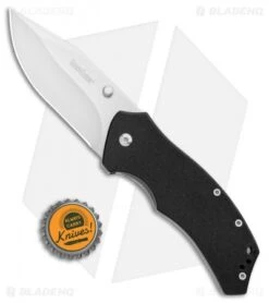 Kershaw Tension Liner Lock Knife Black G-10 (3.1" Satin) -Kershaw Store Kershaw Tenstion LL Black G 10 Satin KS1490 BHQ 100763 jr bottlecap