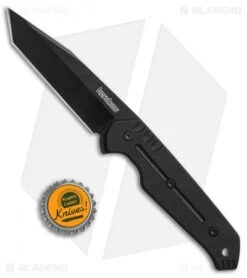 Kershaw Tone Fixed Blade Knife Black G-10 (3.75" Black) 3431X -Kershaw Store Kershaw Tone BHQ 55605 er size