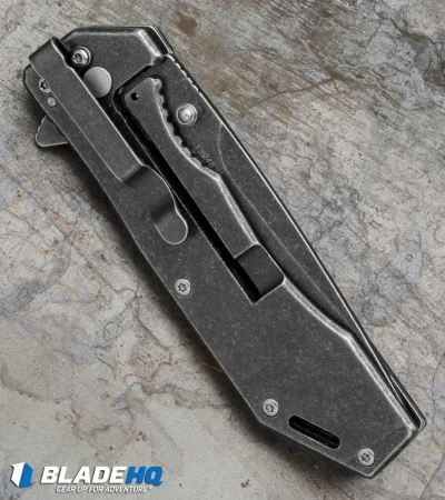 Kershaw 1304BW Assisted Opening Frame Lock Knife (3.25 Black SW) 5 Kershaw 1304BW Assisted Opening Frame Lock Knife (3.25 Black SW) - Image 3