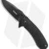 Kershaw Cryo II Assisted Opening Knife (3.25" Black) 1556BLK 1 Kershaw Cryo II Assisted Opening Knife (3.25" Black) 1556BLK -Kershaw Store kershaw 1556blk cyro 2 Black BHQ 15819 jr