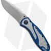 Kershaw Blur Assisted Opening Knife Blue/Twill (3.375" Stonewash) 1670NBS30V -Kershaw Store kershaw 1670nbs30v blur blue g10 twill navy
