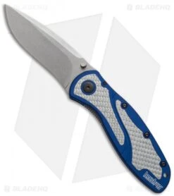 Kershaw Blur Assisted Opening Knife Blue/Twill (3.375" Stonewash) 1670NBS30V