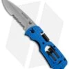 Kershaw Select Fire Knife Blue Multi-Tool (3.375" Bead Blast Plain) 1920BLSTWM -Kershaw Store kershaw 1920blstwmx blue manual multi function