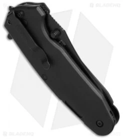 Kershaw Funxion Lightweight Assisted Opening Knife (3" Black Serr) 8100 -Kershaw Store kershaw 8100 funxion emt side