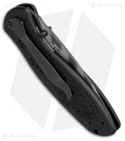 Kershaw Blur Tanto Assisted Opening Knife Black (3.375" Tiger Stripe) 1670TTS -Kershaw Store kershaw blur bdz1 1670tts black BHQ 37098 dl side