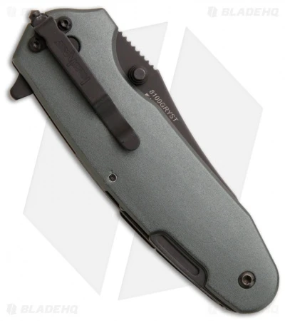 Kershaw Funxion EMT Assisted Opening Knife (3" Black Serr) 8100GRYST 5 Kershaw Funxion EMT Assisted Opening Knife (3" Black Serr) 8100GRYST - Image 3