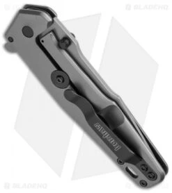 Kershaw Ferrite Assisted Opening Flipper Knife (3.25" Gray Ti) 1557TI -Kershaw Store kershaw kerrite 1557ti bhq 34463 cm side