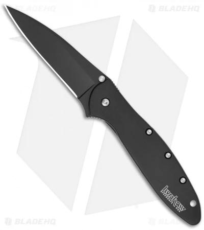 Kershaw Leek Assisted Opening Knife (3" Black) 1660CKT 3 Kershaw Leek Assisted Opening Knife (3" Black) 1660CKT
