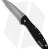 Kershaw Leek Assisted Opening Knife Black (3" Stonewash) 1660SWBLK 1 Kershaw Leek Assisted Opening Knife Black (3" Stonewash) 1660SWBLK -Kershaw Store kershaw leek 1660swblk