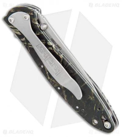 Kershaw Leek Assisted Opening Knife Camo (3" Bead Blast) 1660CAMO 5 Kershaw Leek Assisted Opening Knife Camo (3" Bead Blast) 1660CAMO - Image 3