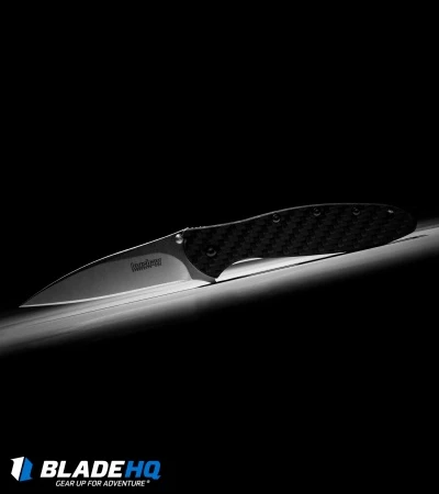 Kershaw Leek Assisted Opening Knife Carbon Fiber (3" Stonewash) 1660CF 7 Kershaw Leek Assisted Opening Knife Carbon Fiber (3" Stonewash) 1660CF - Image 5