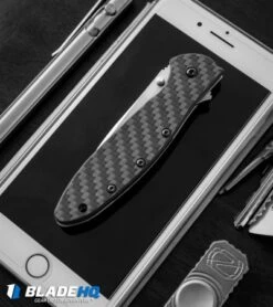 Kershaw Leek Assisted Opening Knife Carbon Fiber (3" Stonewash) 1660CF 16 Kershaw Leek Assisted Opening Knife Carbon Fiber (3" Stonewash) 1660CF -Kershaw Store kershaw leek cf sw 1660cf BHQ 52168 dl