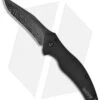 Kershaw Shallot Black Assisted Opening Knife Black (3.5" Damascus) 1840CKTDAM -Kershaw Store kershaw shallot 1840damckt black damascus blade