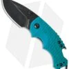 Kershaw Shuffle Liner Lock Knife Teal (2.375" BlackWash) 8700TEALBW -Kershaw Store kershaw shuffle tealbw 8700tealbw