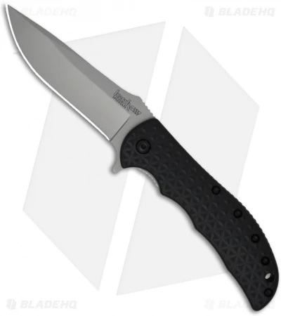 Kershaw Volt II Assisted Opening Knife Black (3.25" Bead Blast) 3650 3 Kershaw Volt II Assisted Opening Knife Black (3.25" Bead Blast) 3650