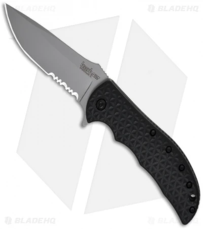 Kershaw Volt II Assisted Opening Knife Black (3.25" Bead Blast Serr) 3650ST 3 Kershaw Volt II Assisted Opening Knife Black (3.25" Bead Blast Serr) 3650ST